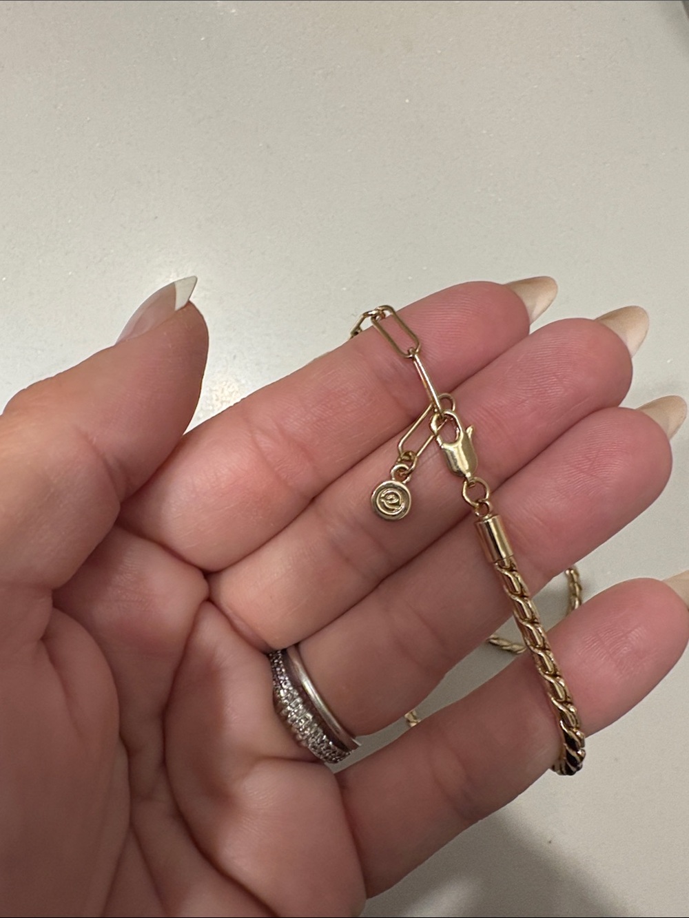 Ettika Turquoise Solstice Pendant Choker Necklace in Gold - Picture 8 of 8